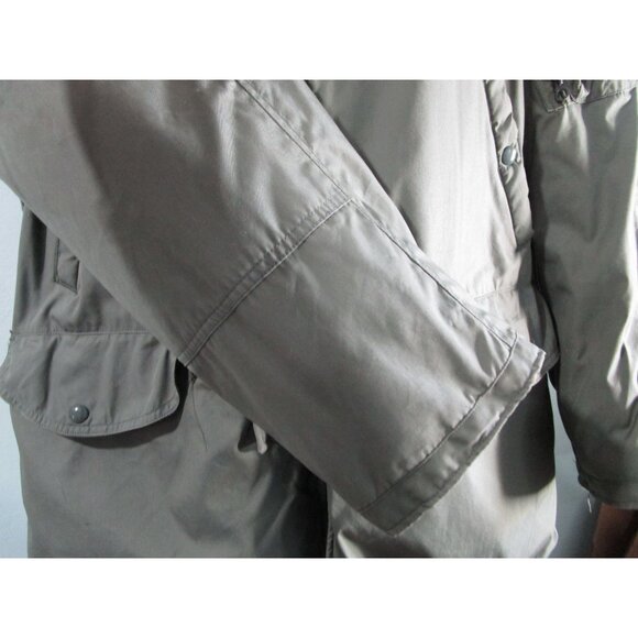 Vintage USAF Extreme Cold Weather Flying Jacket N-3BFur Lined Snorkel Hood GUC X - Picture 9 of 16